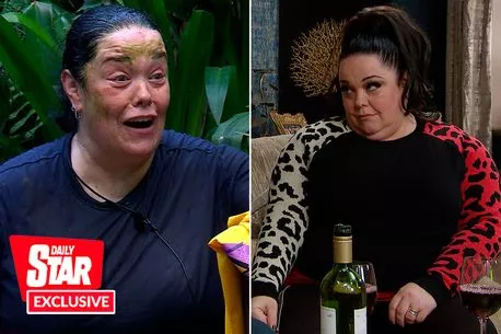 I’m A Celeb’s Lisa Riley spills on raunchy TV scene with co-star that